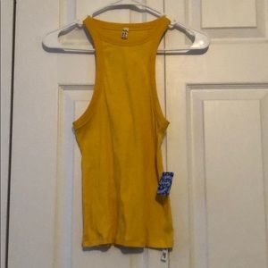 Free People racerback tank top